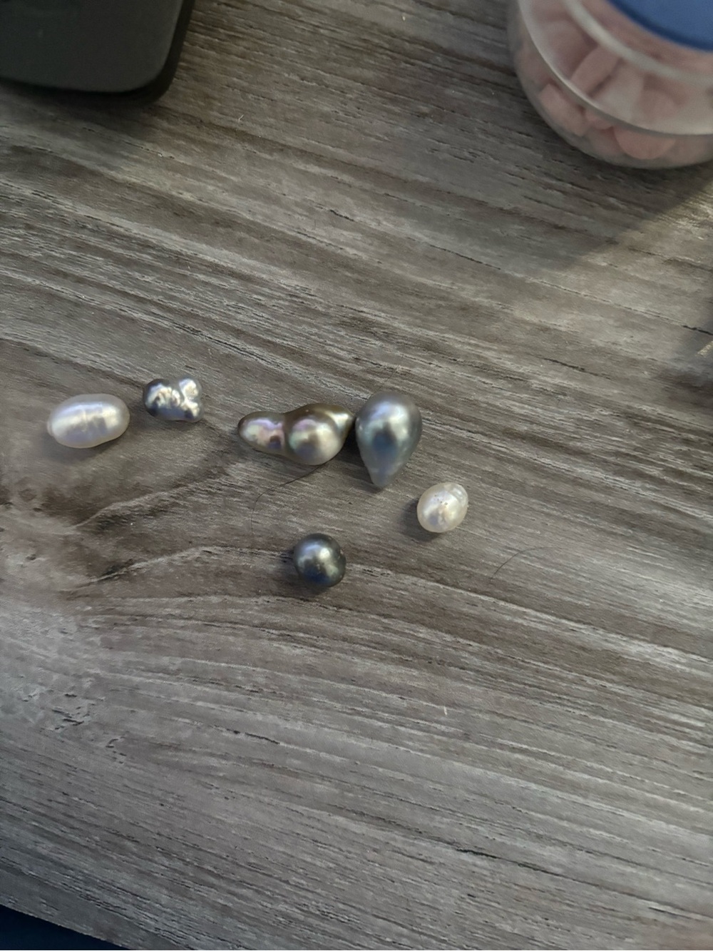 Assorted Loose Baroque and Round Pearls - Mixed Natural Tones